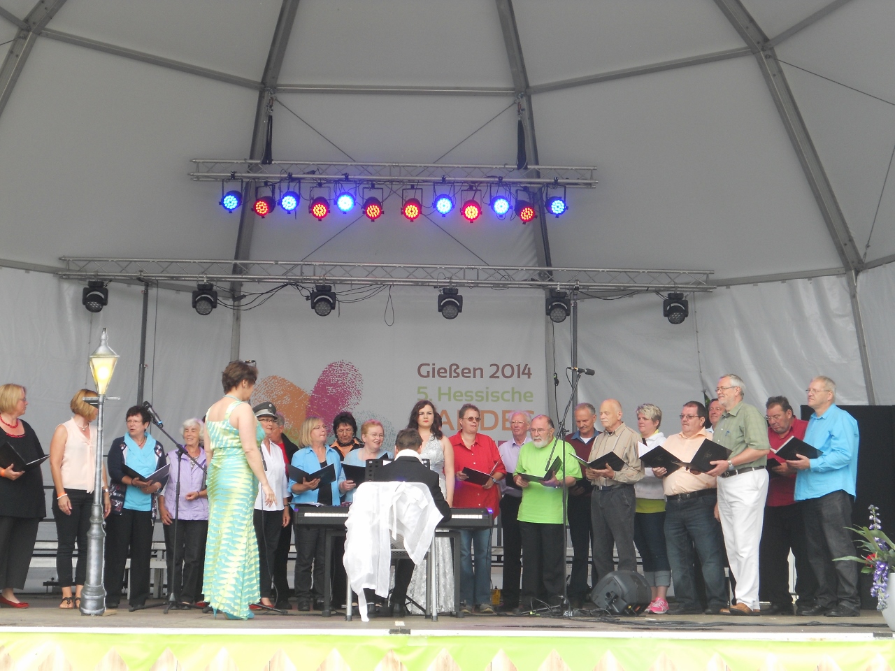 29.06.2014: Singen auf der Landesgartenschau